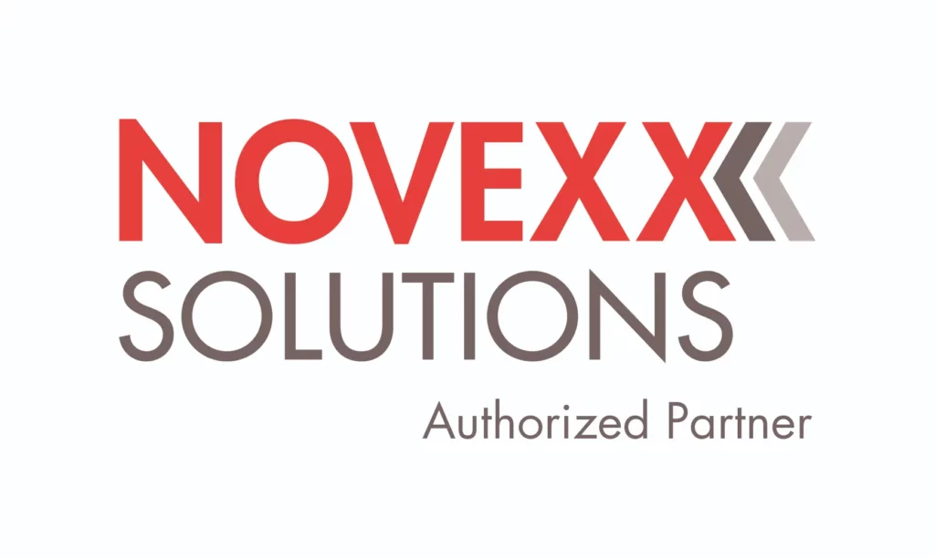 NOVEXX SOLUTIONS Logo mit Schutzraum Partner positiv final